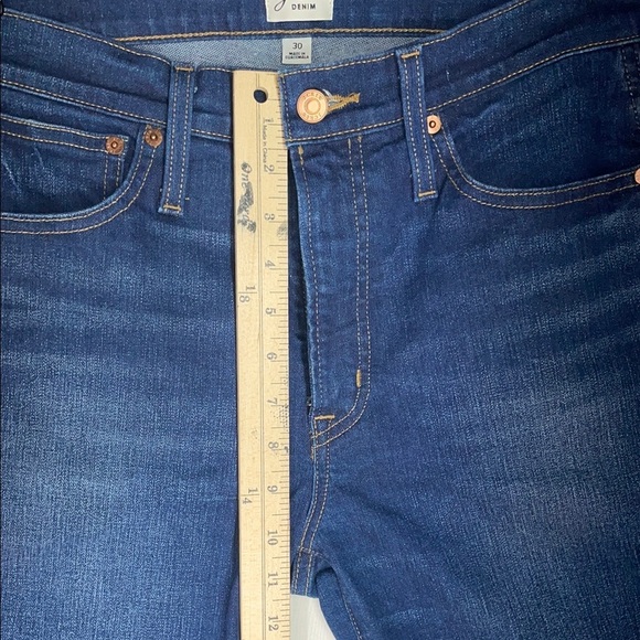 J. Crew Blue Straight-Leg Jeans Classic Style - Picture 6 of 9